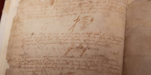 PARTIDA DE BAUTISMO CERVANTES